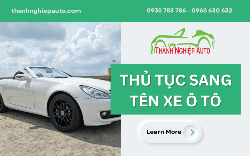 thủ tục sang tên xe ô tô